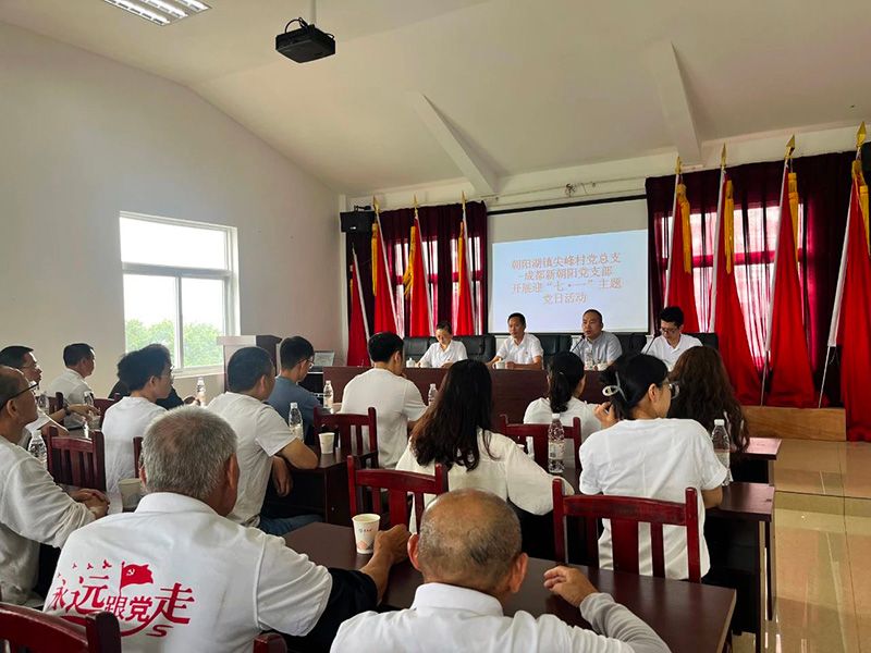 結(jié)對(duì)共建|新朝陽黨支部開展慶“七一” 主題活動(dòng)